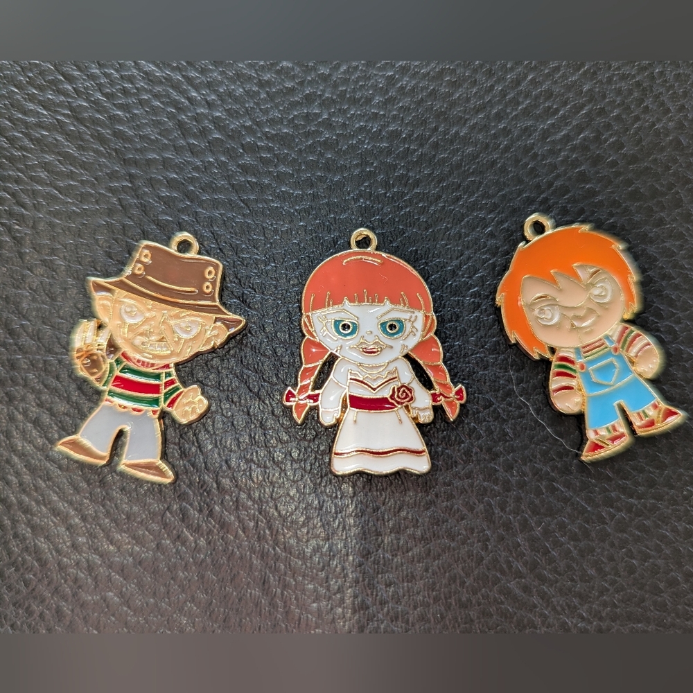 Horror Character Charms  **Sold Individually/Not A Set**  Adults/Kids